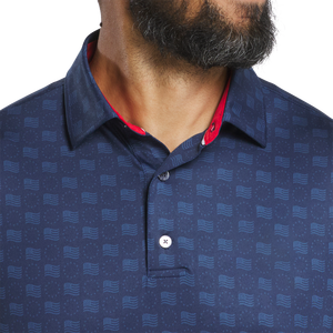 Logotipo personalizado de alta calidad de talla grande ropa de golf Ryder <span class=keywords><strong>Cup</strong></span> Tournament Lisle impreso Us Polo camiseta para hombres - Product Image 6