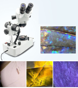 Fable marka profesyonel dürbün stereoskopik gemolojik laboratuvar optik GIA standart enstrüman araçları mikroskop - Product Image 4