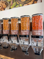 Distributeur de nourriture en vrac ECOBOX pour grains de café, bonbons, pistaches, graines de tournesol, amandes, nourriture sèche, bac à gravité pour magasins