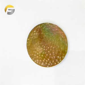 Hoja de acero inoxidable con patrón de placa de metal martillado-Solución <span class=keywords><strong>antideslizante</strong></span> para pisos y peldaños de escaleras - Product Image 6
