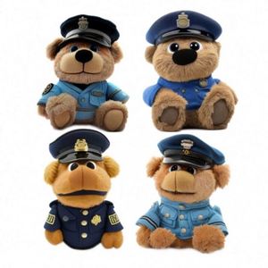 Ositos de Peluche Personalizados al por Mayor, Súper Suaves, de Algodón PP y Nailon, Almohada Antiestrés para Bebés, Conjunto de Osito con Manta - Product Image 1