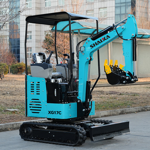 Ücretsiz kargo 1.7 Ton Mini Laidong motor ekskavatör hidrolik paletli mikro ekskavatör ile EPA/CE motor - Product Image 1