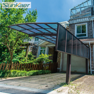 Abri <span class=keywords><strong>de</strong></span> jardin/<span class=keywords><strong>garage</strong></span> Sunkaer au design moderne, résistant aux fortes intempéries, avec structure <span class=keywords><strong>en</strong></span> <span class=keywords><strong>aluminium</strong></span> et porte <span class=keywords><strong>en</strong></span> plastique, <span class=keywords><strong>auvent</strong></span> <span class=keywords><strong>de</strong></span> protection - Product Image 2