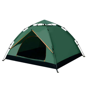 Tente de camping haut de gamme quatre <span class=keywords><strong>saisons</strong></span>, une chambre, monocouche, avec revêtement argenté anti-moustiques, imperméable 1000-1500mm, en promotion - Product Image 1