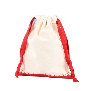 <b>Personalized</b> Hot Selling <b>Personalized</b> Jewelry Pouch Dust <b>Bag</b> Small Canvas Drawstring <b>Bags</b> - Product Image 1