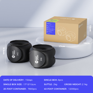 Bán buôn có thể điều chỉnh cổ tay/mắt cá chân/cánh tay/chân trọng lượng điện tập thể dục Workout trọng lượng-mang Vòng đeo tay mắt cá chân bao cát - Product Image 5