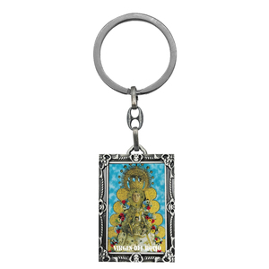Vergine di El Rocio bella collana pendente con portachiavi - Product Image 1