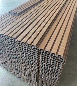 Panel de Pared 3D Moderno de Fabricante Profesional para Exteriores, Panel de Pared WPC Insonorizado, Impermeable y Resistente al Fuego con Características Plásticas - Product Image 1