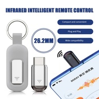 Control Remoto Universal para Electrodomésticos con Aplicación para Teléfono Inteligente, Receptor USB Inalámbrico para Teléfono con Micro USB
