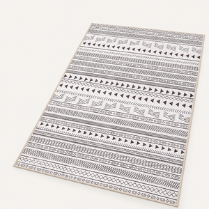Portable PP Woven Outdoor <b>Floor</b> <b>Mat</b> <b>Waterproof</b> Medium Thickness Foldable Jacquard Camping Beach <b>Mat</b> Flat Pile Laid-back - Product Image 2