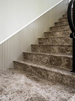 Light Emperador Marmorplatten Polierte Braune Natursteinfliesen für Luxusvilla Innentreppen und Stufen