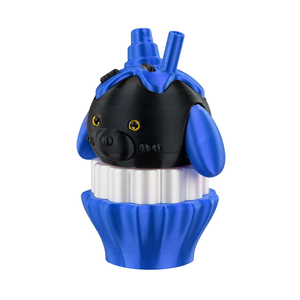 Meilleures ventes : Broyeur à herbes 3D en forme de chien mignon, broyeur d'épices sèches en plastique à 3 couches, 91 mm, avec tiroir - Product Image 5