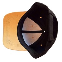 Gorras de Béisbol Personalizadas al por Mayor de Alta Calidad, Estructuradas de 6 Paneles, con Hebilla Mágica, Lisas, de Poliéster para Mujer