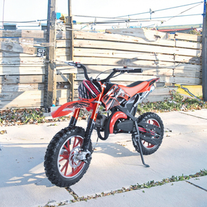 Mini moto à essence EU AY A827 50CC pour enfants, vitesse 40 km/h, moteur 2 temps, démarrage sans balais - Product Image 2