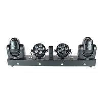 Support de bar mobile, projecteur LED à tête mobile, bande lumineuse disco, combinaison papillon, éclairage de scène coloré DMX RGBW