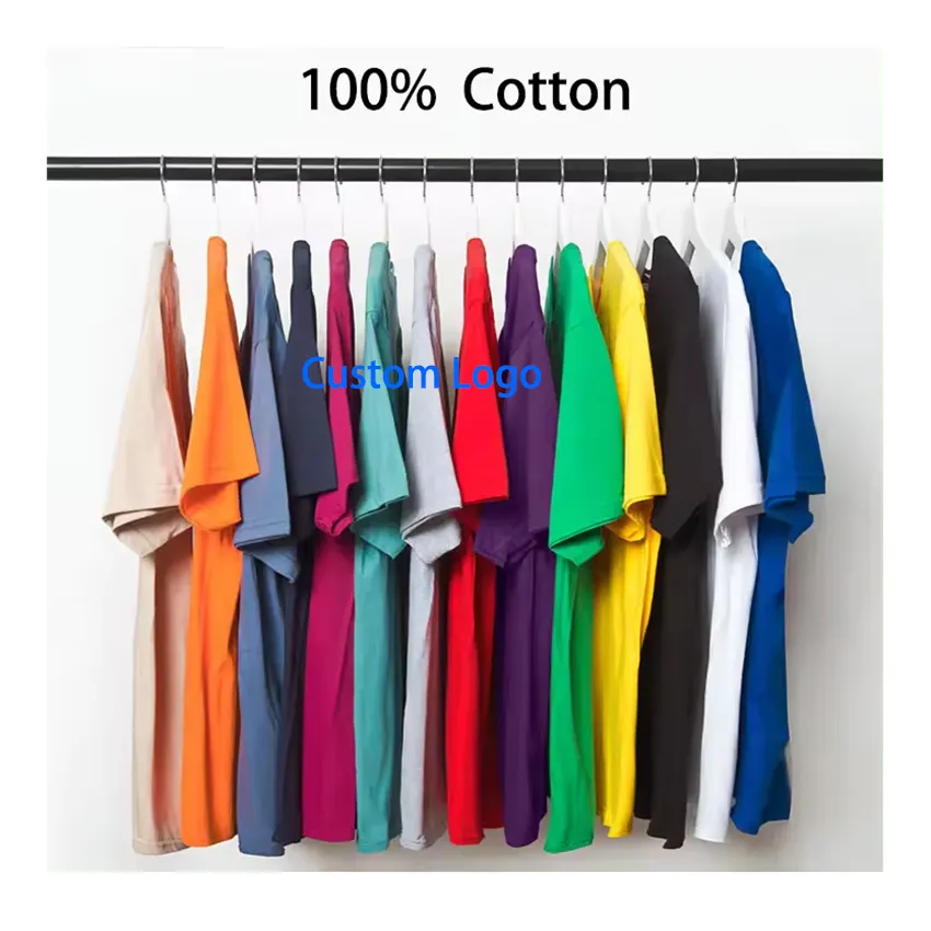 T-shirt Unisex in cotone 100% con trasferimento di calore t-shirt per attività di gruppo all'ingrosso