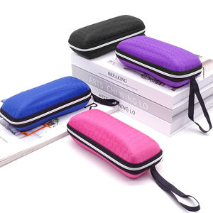 กล่องใส่แว่นกันแดดทำมือสีทึบราคาถูก, บรรจุภัณฑ์แบบมีซิป, กล่องใส่แว่นตาดีไซน์เนอร์, กล่องใส่แว่นกันแดด - Product Image 4