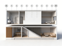 Casa Prefabricada Moderna de Acero Galvanizado de Estructura Ligera, Apartamento Tipo Villa, Vivienda Sostenible, Estructura de Acero de Alta Resistencia, Construcción de Calidad