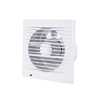 Ventilateur Extracteur d'Air Mural 220V en Plastique de 4 5 6 Pouces, Ventilateur de Conduit en Ligne à Flux Axial