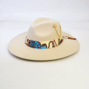 Chapeau rétro vintage noir Fedora rigide à larges bords hommes femmes chapeau 100% chapeau en feutre de laine, chapeaux <span class=keywords><strong>Borsalino</strong></span> faits à la main brûlés en détresse - Product Image 2