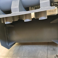 Alimentateur vibrant motorisé fiable pour carrière minière avec moteur vibrant, garantie 1 an, pour installation de concassage de pierres et d'or