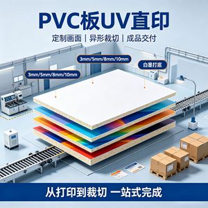 Panneau en mousse PVC personnalisé avec impression UV Hu Yi pour la livraison express transfrontalière - Product Image 2