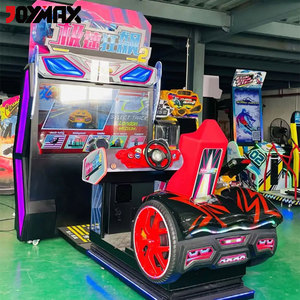 Simulateur de course automobile <span class=keywords><strong>Hurricane</strong></span> de luxe à vitesse extrême, machine de jeu à monnayeur, équipement de divertissement d'arcade intérieur - Product Image 4