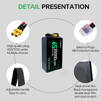 Qiqi 2025-CE Batterie au lithium-ion solide de haute qualité 52000mAh/35000mAh Batterie de drone rechargeable HV à longue durée de vie stable
