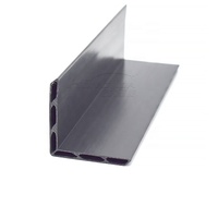 Profilé d'extrusion PVC/plastique pour structures de construction, portes de congélateurs, cadres de réfrigérateurs, protection d'équipements