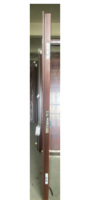 Porte principale extérieure en acier de qualité supérieure Porte design moderne Finition en bois Design indien Système de serrures multiples