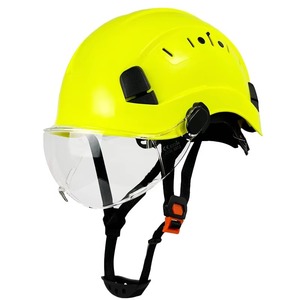 Casque de sécurité blanc de type V avec visière, réglage à cliquet, 6 points de suspension, fentes, homologué ANSI Z89.1 et OSHA - Product Image 6