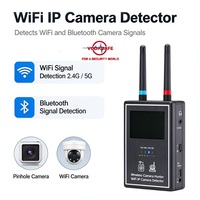 Détecteur de caméra cachée LCD visuel Vodasafe VS-124 - Chasseur professionnel de caméras IP WiFi pour les voyages