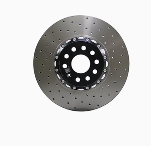 Depan 345mm * 30mm bagian otomatis asli Upgrade Split 2-Piece rem cakram <span class=keywords><strong>Rotor</strong></span> OE # for untuk Audi A4 A5 Q5 - Product Image 2