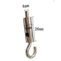 Système de suspension réglable pour câbles d'éclairage LED – Accessoires de fixation confortables et sécurisés en câble de cuivre et d'acier