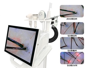 5 in 1 Desktop Scalp Analysis Treatment Device ABS Material for AU US CN Hair Care <b>Massage</b> with Personalized Scalp Care Plans - Product Image 5