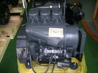 Moteur diesel Deutz F3L912 refroidi par air, 3 cylindres, 4 temps, 24-38 kW pour générateur, pompe à eau, construction