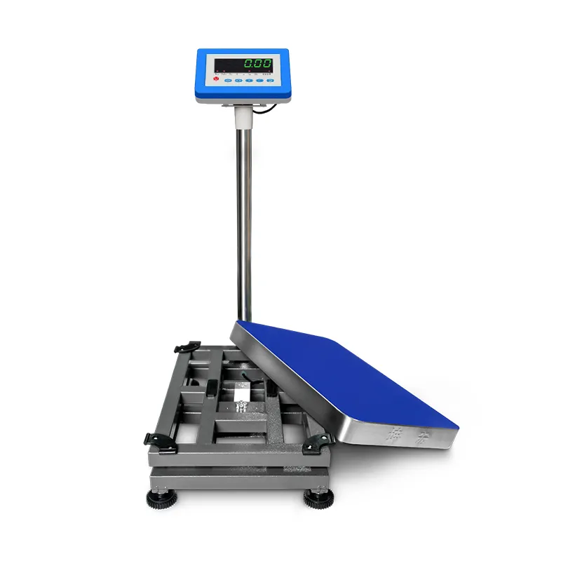 HTW-A3-2 30-500KG High Accuracy Portable Stainless Steel Stainless Steel Electronic Weight Scale Bench Scale Platform