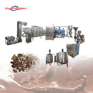 Automatic Industrial Processing Line Equipment Plant <b>Chocolate</b> Cocoa Sauce Paste Butter Press Extract Powder <b>Making</b> <b>Machine</b> - Product Image 1