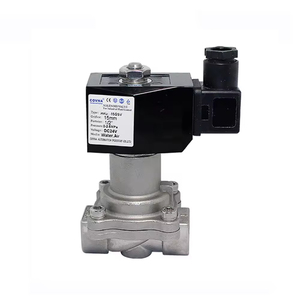 วาล์วน้ำโซลินอยด์ COVNA Control DN25 ขนาด 1 นิ้ว แบบ 2 ทาง 24 โวลต์ ชนิดปกติปิด ทนอุณหภูมิสูง ผลิตจากสแตนเลส พร้อมระบบควบคุมแบบไพล็อต - Product Image 5