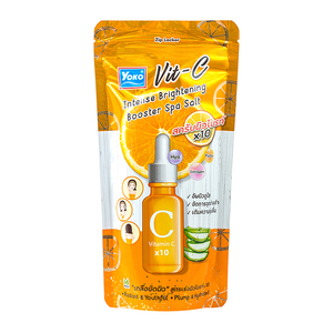 Y671 YOKO VIT-C INTENSE BRIGHTENING BOOSTER SPA SALT 350g. Gentle Daily <b>Body</b> <b>Scrub</b> for Skin Look Healthy Plump and Moisturized - Product Image 6