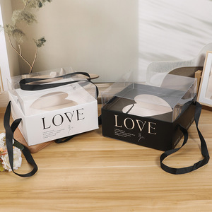 Caja <span class=keywords><strong>de</strong></span> Regalo <span class=keywords><strong>de</strong></span> Flores <span class=keywords><strong>de</strong></span> PVC con Espejo, Plegable, en Forma <span class=keywords><strong>de</strong></span> Corazón, Portátil, para el Día <span class=keywords><strong>de</strong></span> San Valentín, <span class=keywords><strong>Navidad</strong></span>, Romántica - Product Image 3