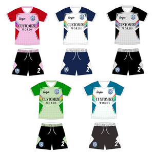 <span class=keywords><strong>Maillot</strong></span> <span class=keywords><strong>de</strong></span> football personnalisé à motif géométrique dégradé, ensembles <span class=keywords><strong>de</strong></span> vêtements <span class=keywords><strong>de</strong></span> sport <span class=keywords><strong>sur</strong></span> mesure basés <span class=keywords><strong>sur</strong></span> votre propre design, service OEM, t-shirt d'été personnalisé - Product Image 1