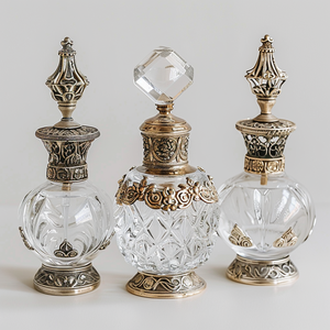 Sang trọng 15ml thủy tinh tinh dầu chai độc đáo cổ điển Arabic hình dạng dễ dàng mở kết thúc cho mỹ phẩm và nước hoa - Product Image 2