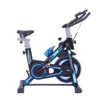 Sepeda Fitness Multifungsi Indoor Rangka Baja Tahan Lama dengan Hambatan yang Dapat Disesuaikan untuk Membentuk Tubuh, Latihan Kardio di Rumah, Sepeda Spinning