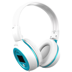 Zealot หูฟังไร้สายแบบครอบหูพับได้สำหรับเล่นเกมกีฬา B570มีไฟ LED แสดงสถานะ5.0 IPX4วิทยุ FM กันน้ำ - Product Image 1