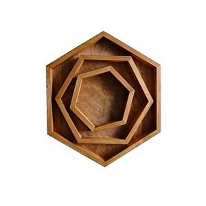 B.S INTERNATIONAL NA150 Bandeja de Servir de Madera Moderna Personalizada Hecha a Mano con Recubrimiento en Polvo, Asa Única, Apta para Microondas y Lavavajillas - Product Image 6