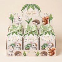 Autocollants décoratifs pour scrapbooking, personnalisés, transparents, en PET, effet holographique, sur le thème des forêts de Versailles