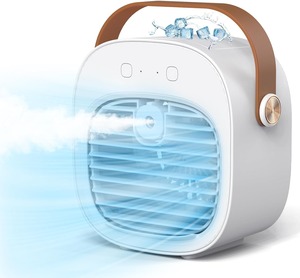 Refroidisseur d'air évaporatif portable, ventilateur de refroidissement à eau USB, silencieux, pour usage personnel - Product Image 1