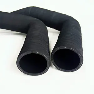 High Pressure Oil Pipe Steel Wire Braided Pipe Hydraulic Hose Construction Machinery Rubber Pipe Oil Resistant Pipeline