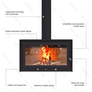 CRUISE Combustion efficace chauffage <span class=keywords><strong>sans</strong></span> fumée propre <span class=keywords><strong>poêle</strong></span> de cuisson décoratif 1120mm cheminée autoportante <span class=keywords><strong>poêle</strong></span> <span class=keywords><strong>à</strong></span> <span class=keywords><strong>bois</strong></span> - Product Image 6